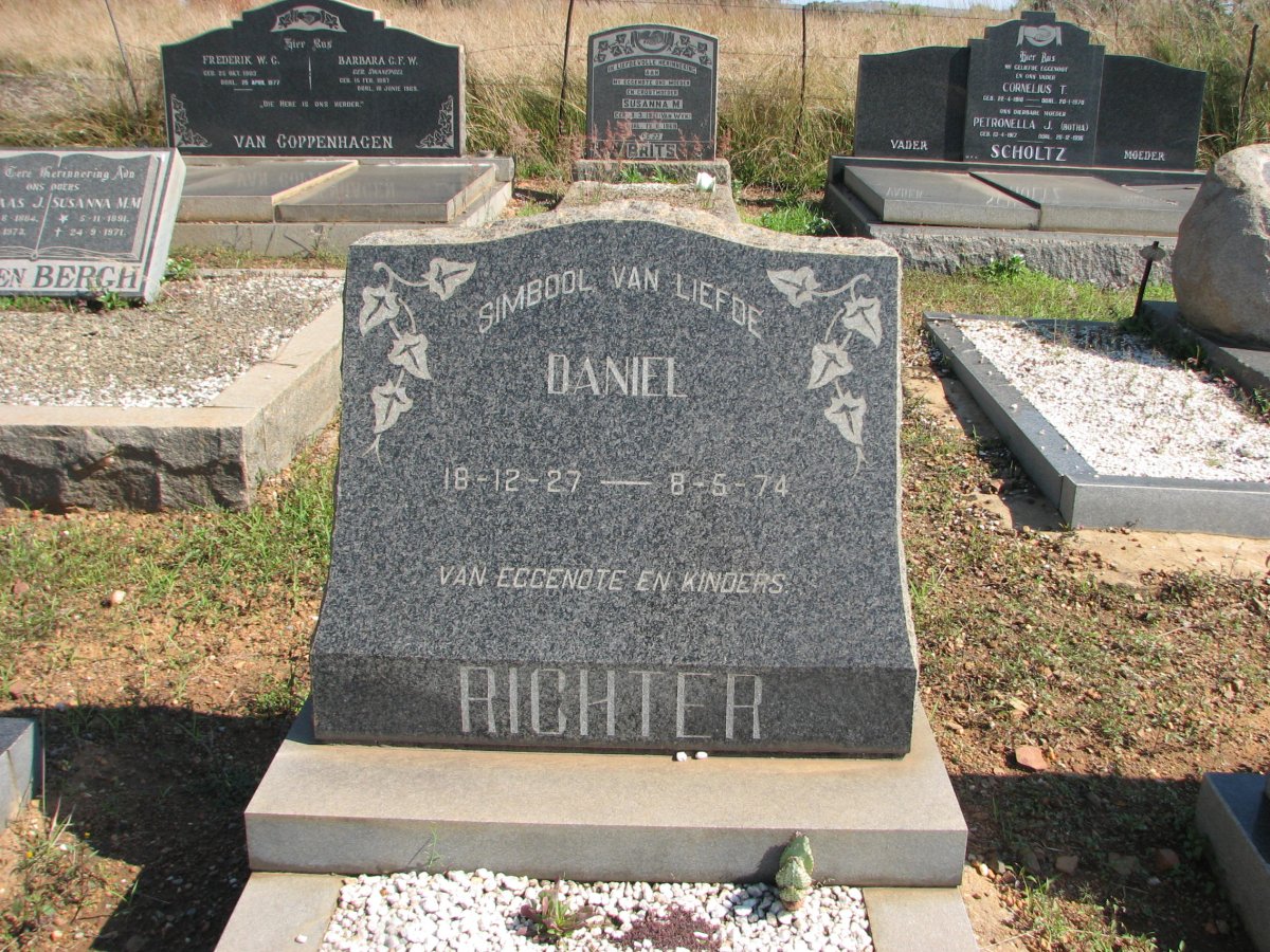 RICHTER Daniel 1927-1974