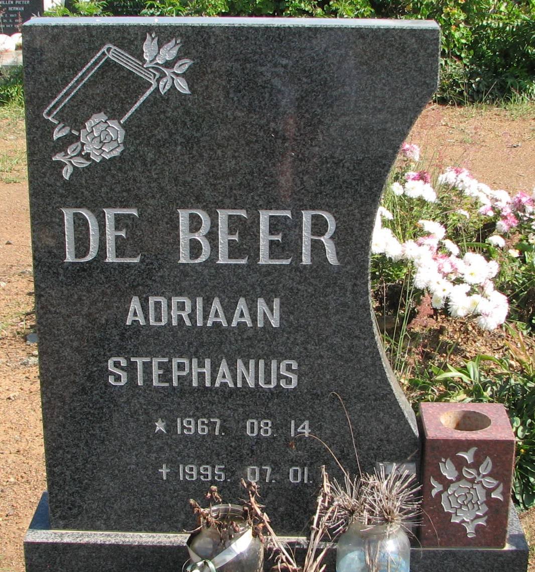BEER Adriaan Stephanus, de 1967-1995