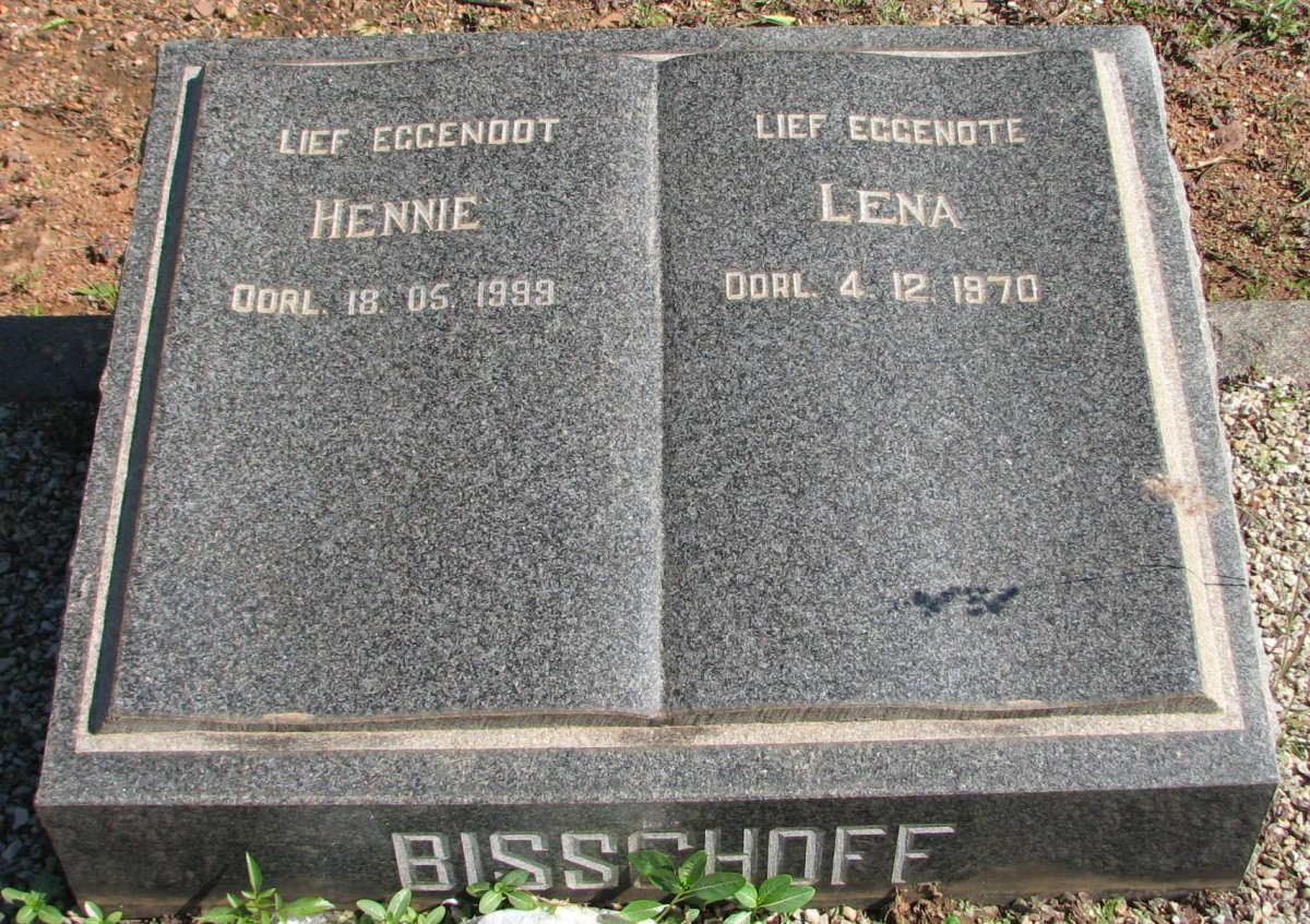 BISSCHOFF Hennie -1999 &amp; Lena -1970