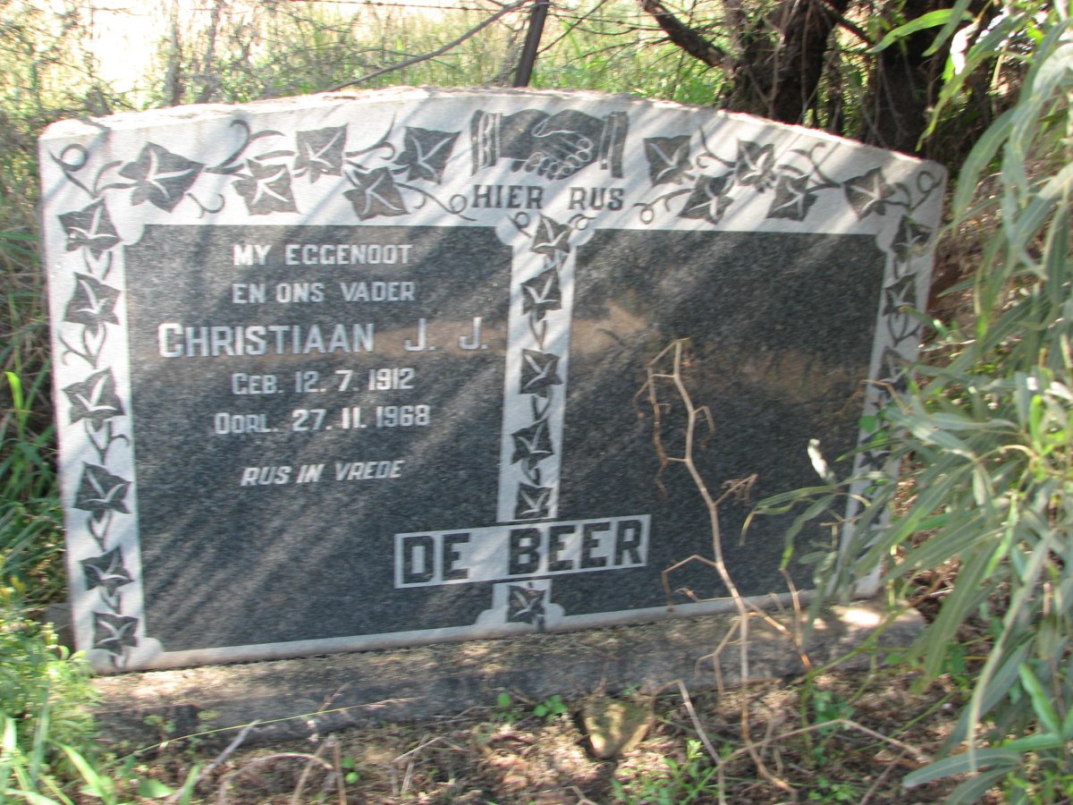BEER Christiaan J.J., de 1912-1968