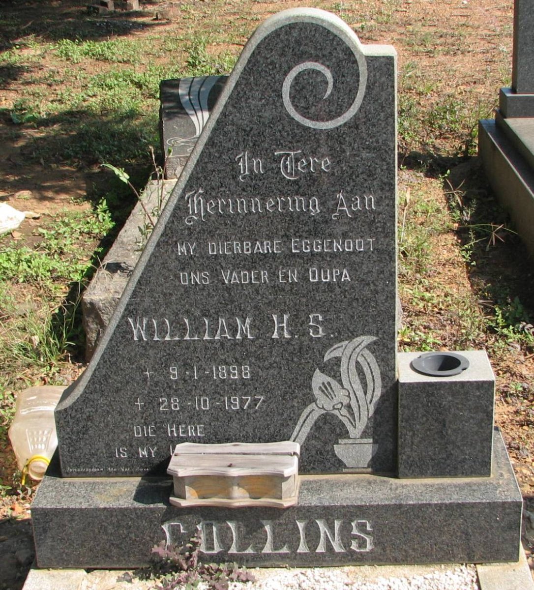 COLLINS William H.S. 1898-1977