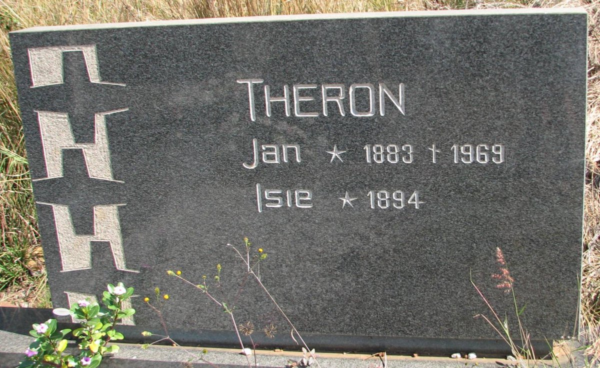 THERON Jan 1883-1969 &amp; Isie 1894-