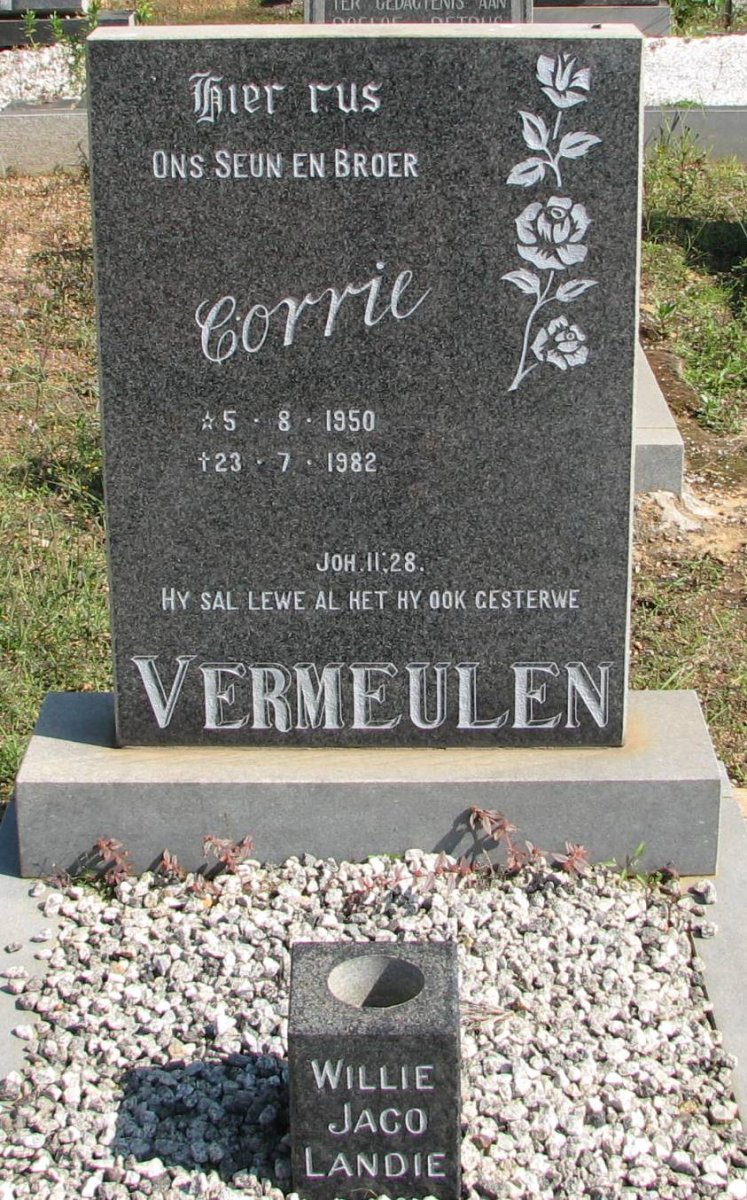 VERMEULEN  Corrie 1950-1982