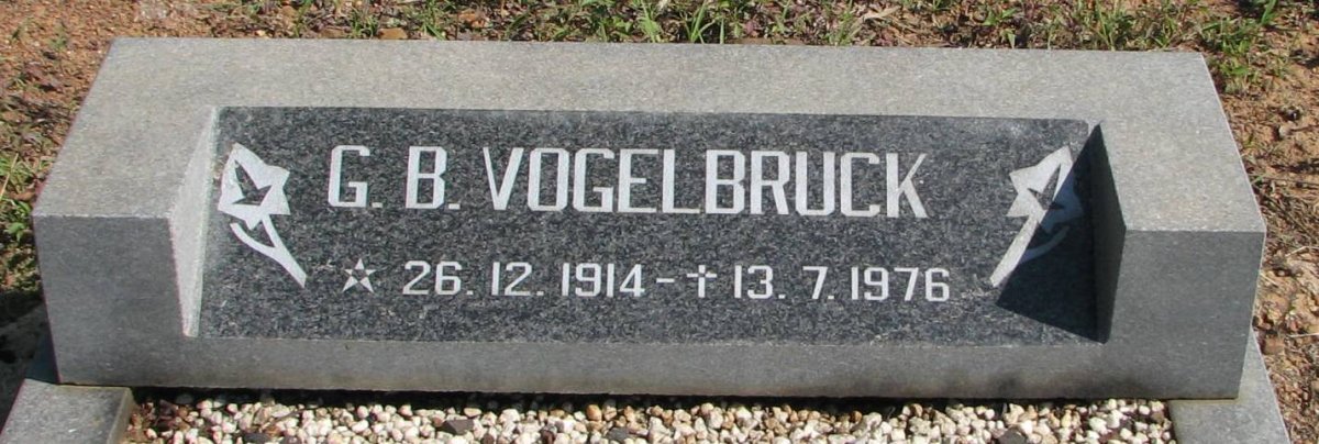 VOGELBRUCK G.B. 1914-1976