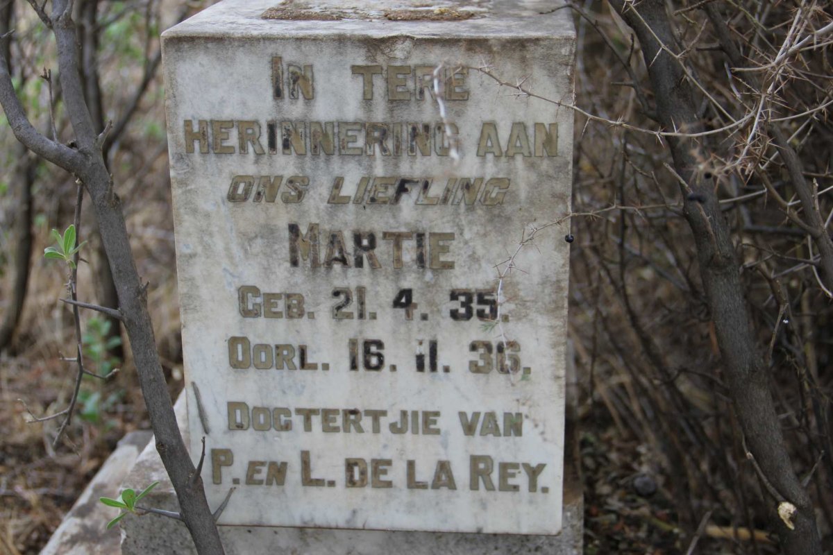 REY Martie, de la 1935-1936