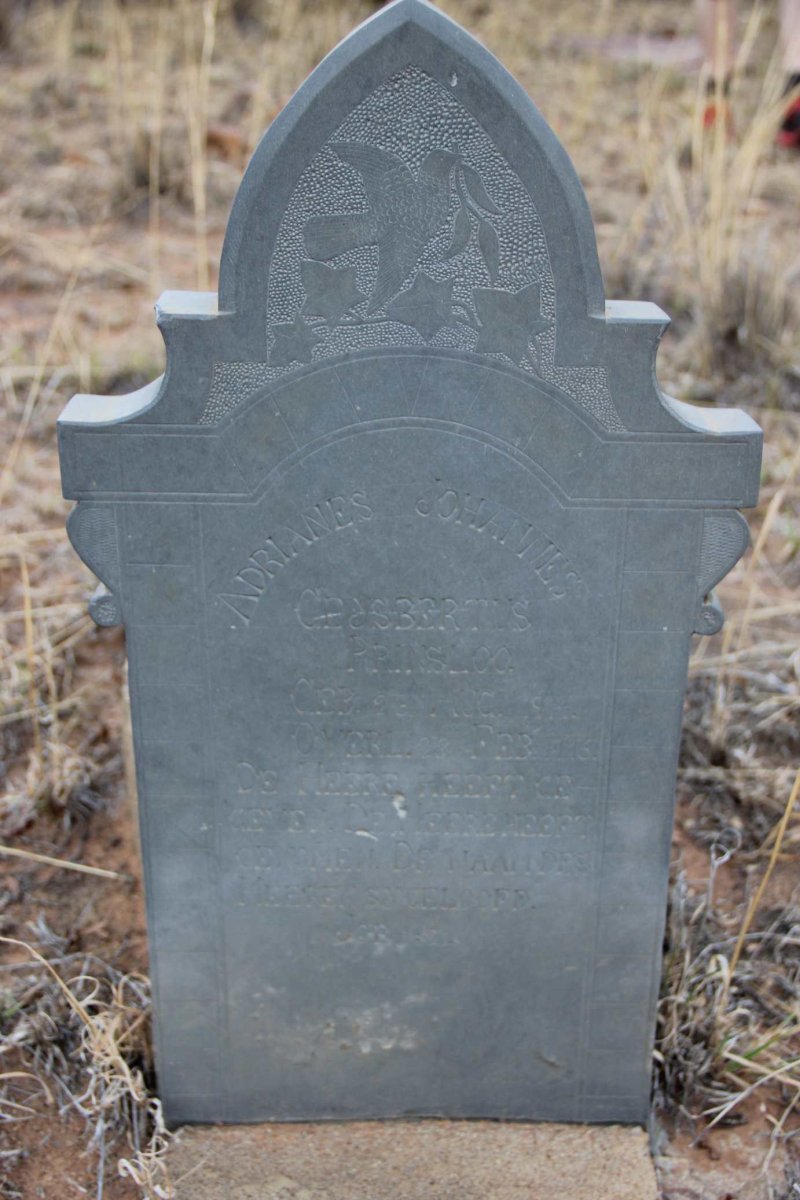PRINSLOO Adrianes Johannes Geysbertus