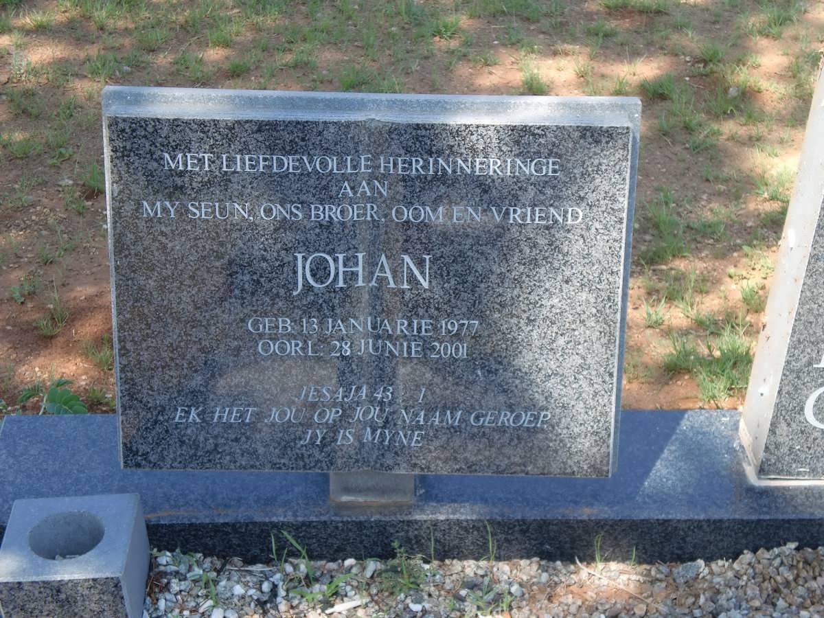 ASPELING Johan 1977-2001
