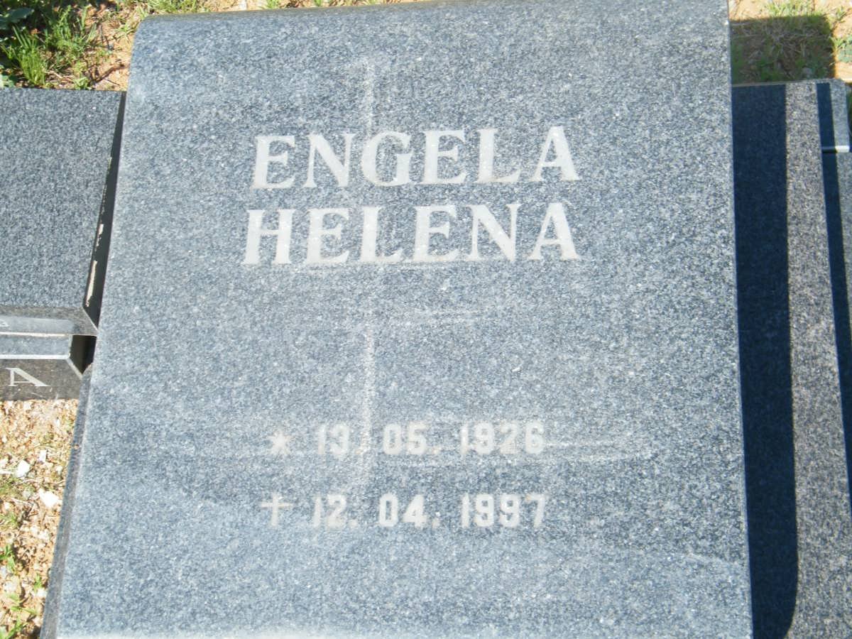 BREDA Engela Helena, van 1926-1997
