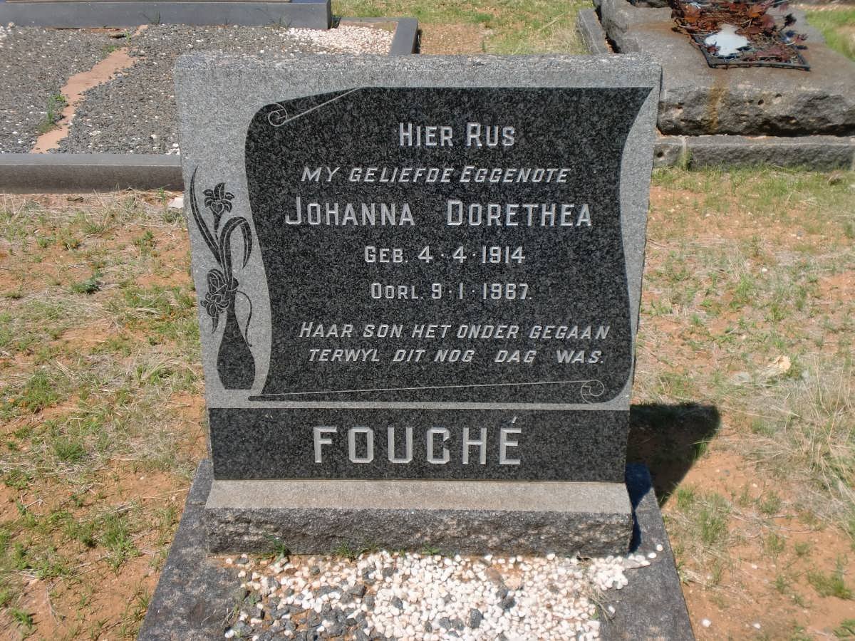 FOUCHE Johanna Dorethea 1914-1967