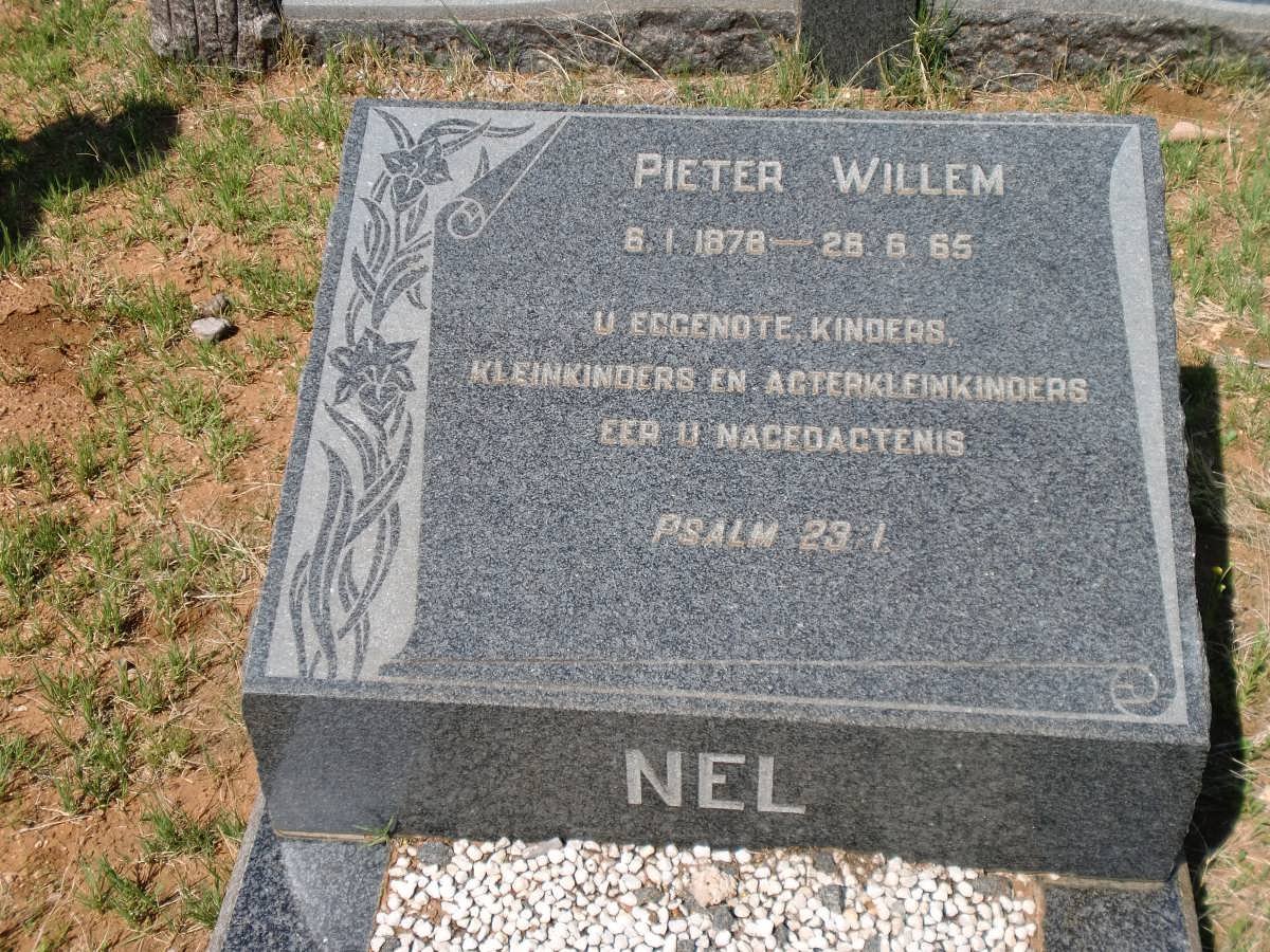 NEL Pieter Willem 1878 -1965
