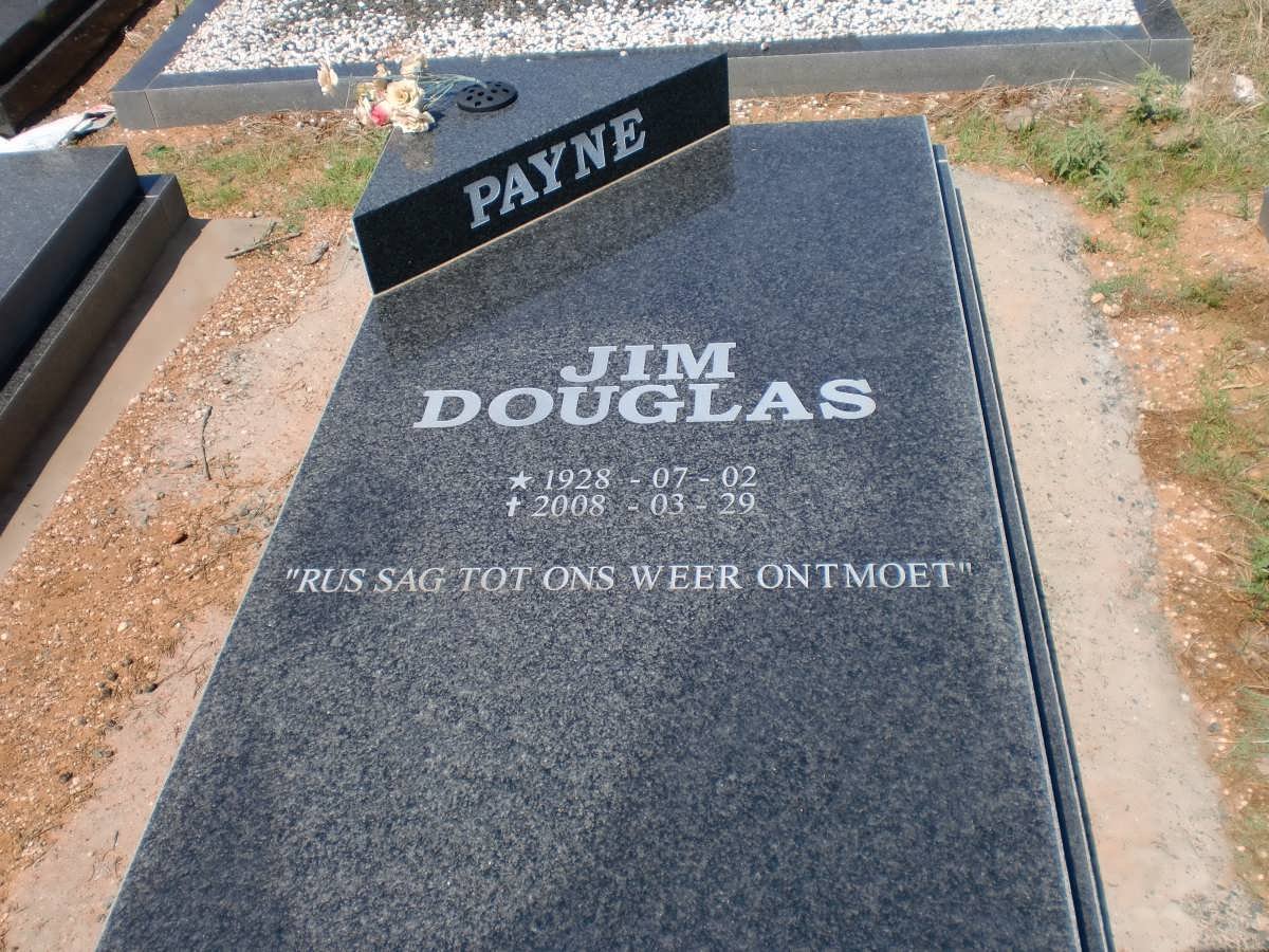 PAYNE Jim Douglas 1928-2008
