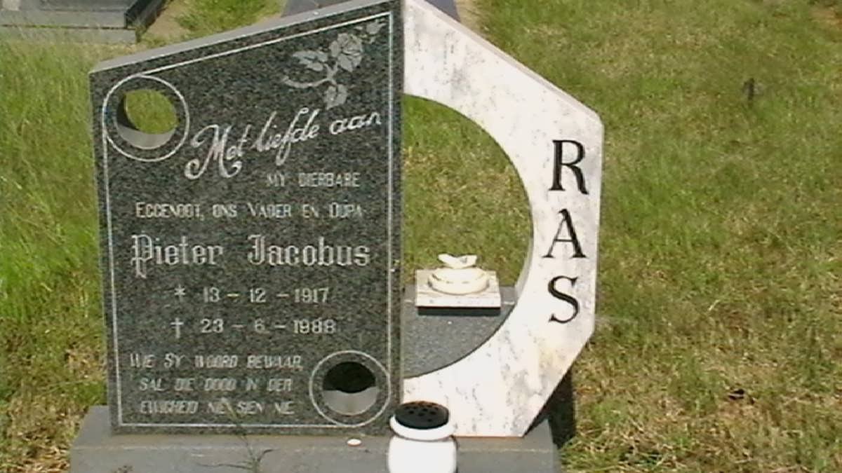 RAS Pieter Jacobus 1917-1988