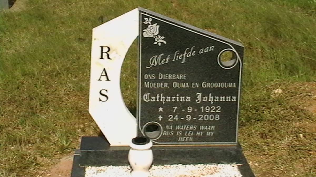 RAS Catharina Johanna 1922-2008