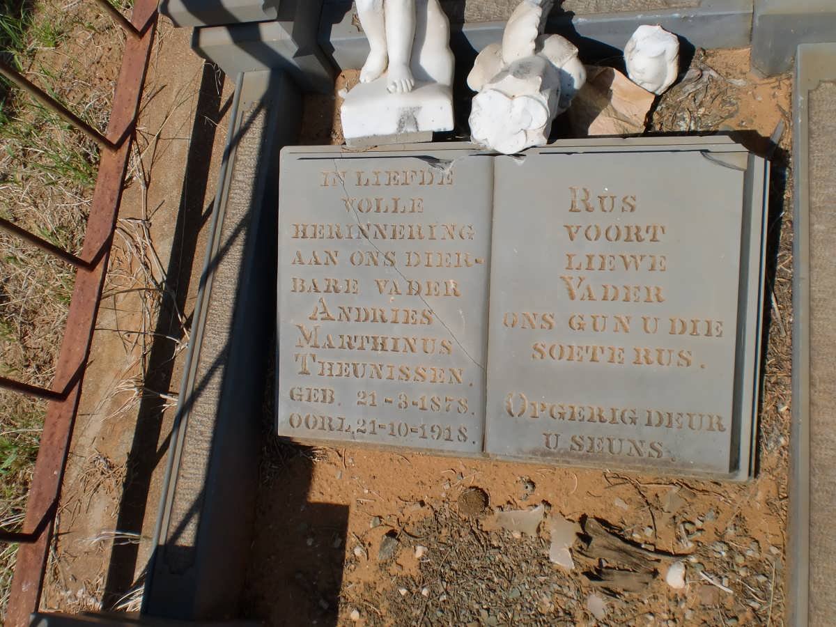 THEUNISSEN Andries Marthinus 1878-1918
