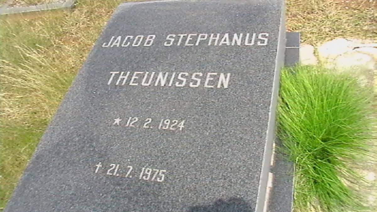 THEUNISSEN Jacob Stephanus 1924-1975