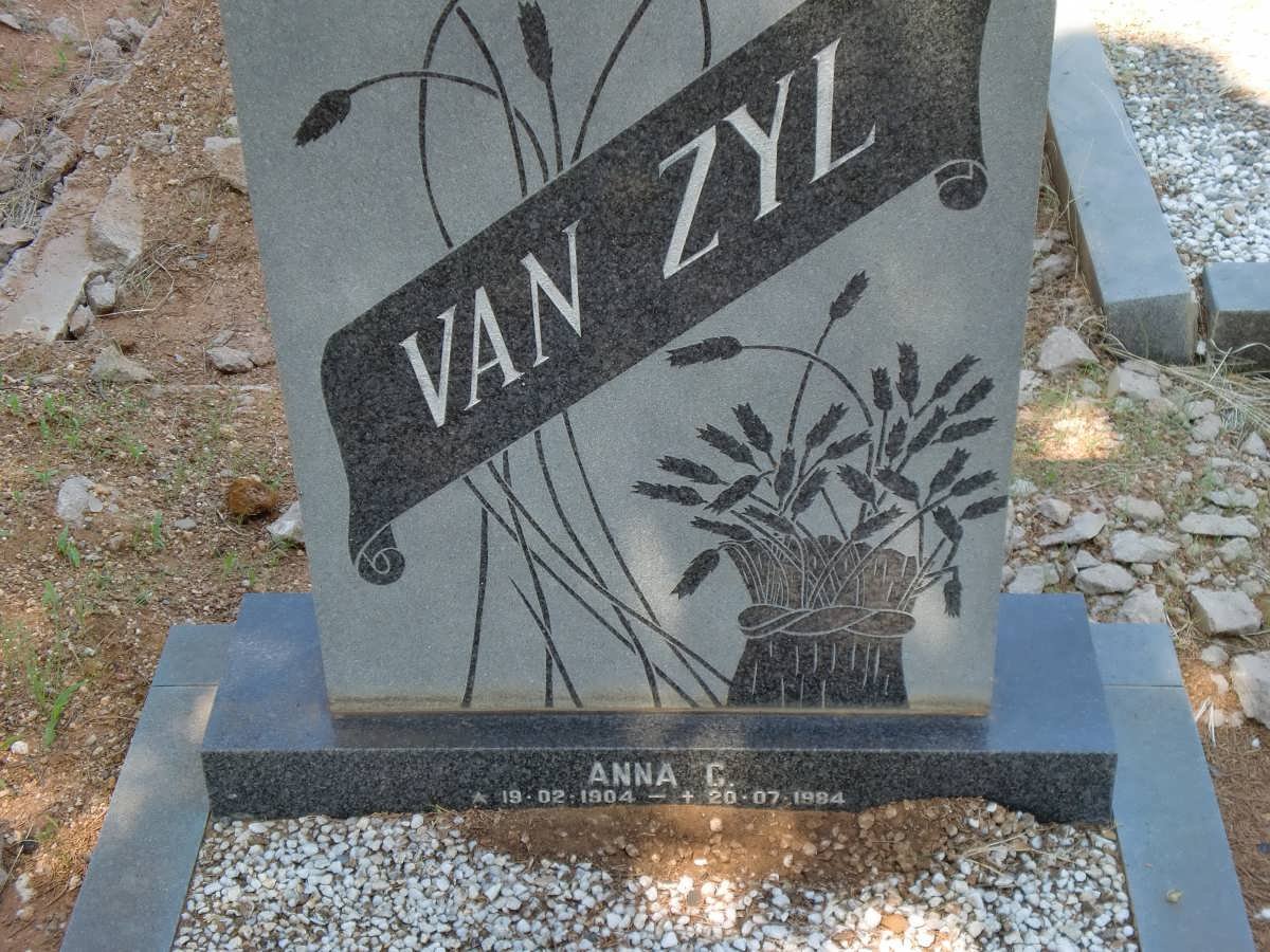 ZYL Anna C., van 1904-1984