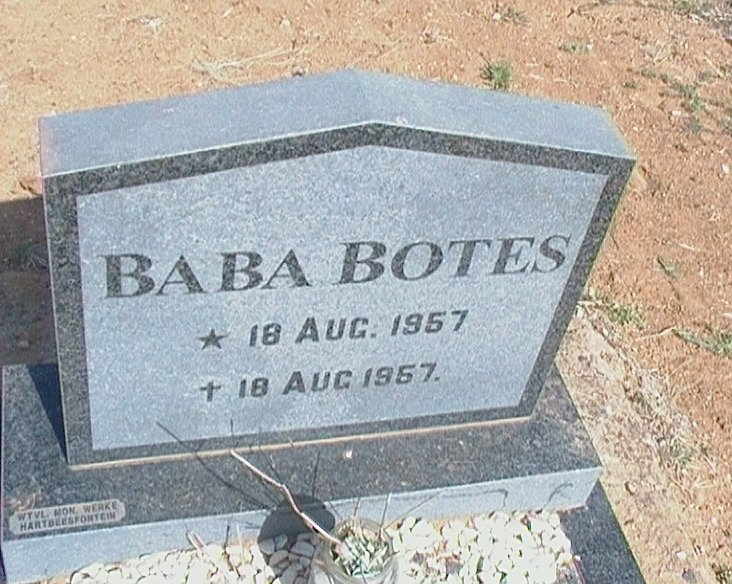 BOTES Baba 1957-1957