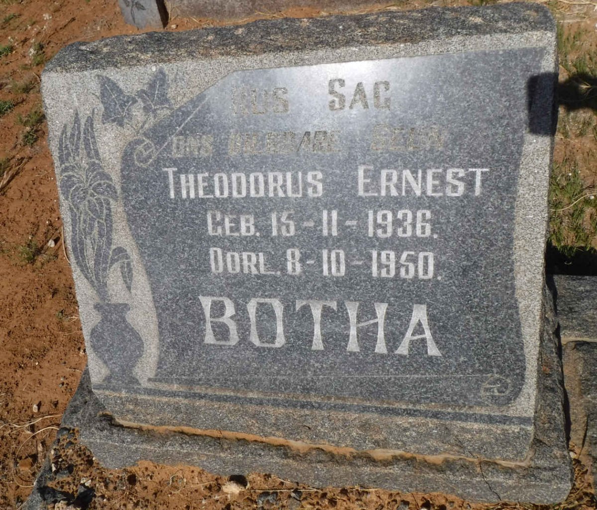BOTHA Theodorus Ernest 1936-1950