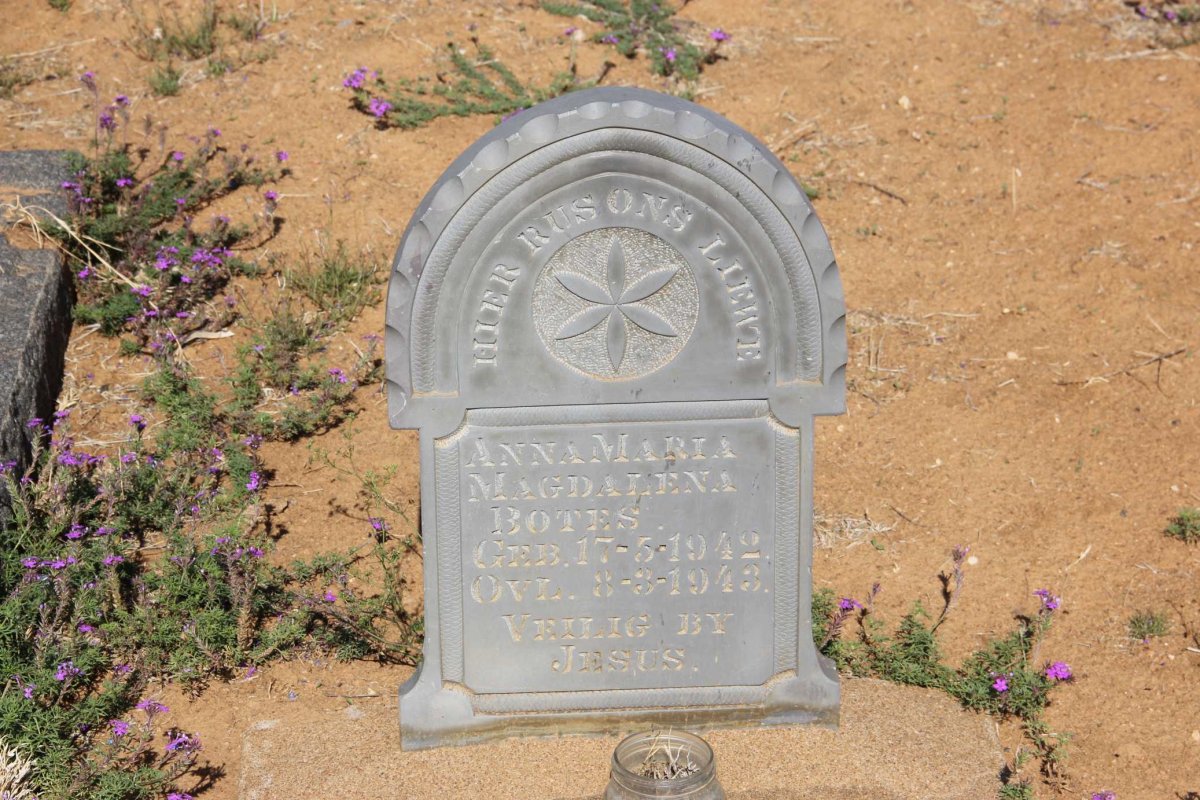 BOTES Anna Maria Magdalena 1942-1943
