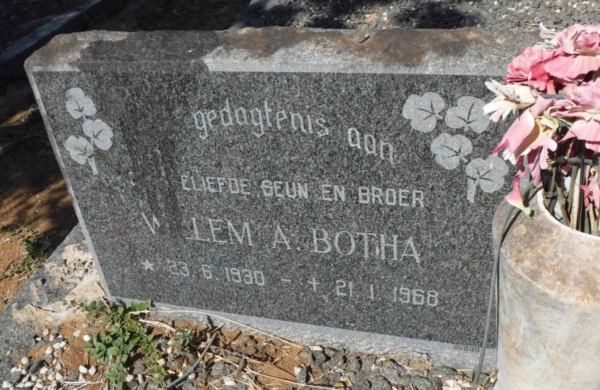 BOTHA Willem A. 1930-1968
