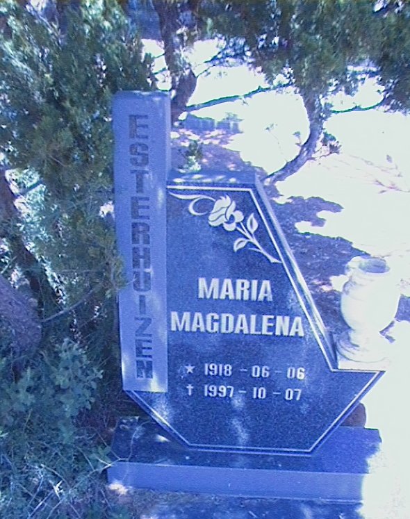ESTERHUIZEN Maria Magdalena 1918-1997