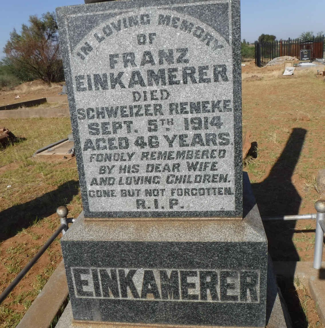 EINKAMERER Franz -1914