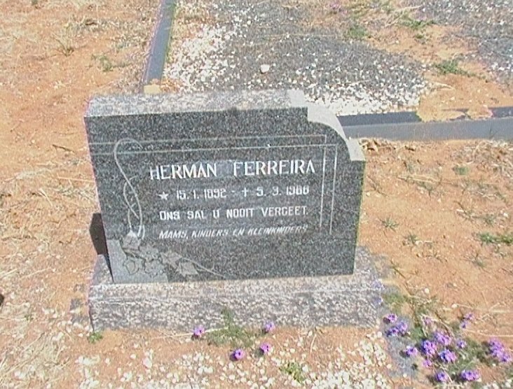 FERREIRA Herman 1892-19??