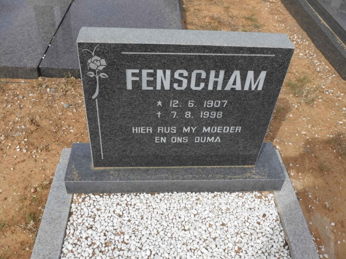 FENSCHAM 1907-1998