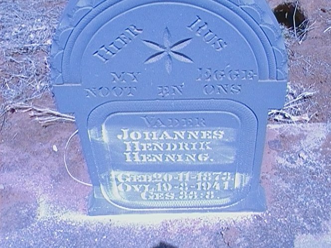HENNING Johannes Hendrik 1873-1941
