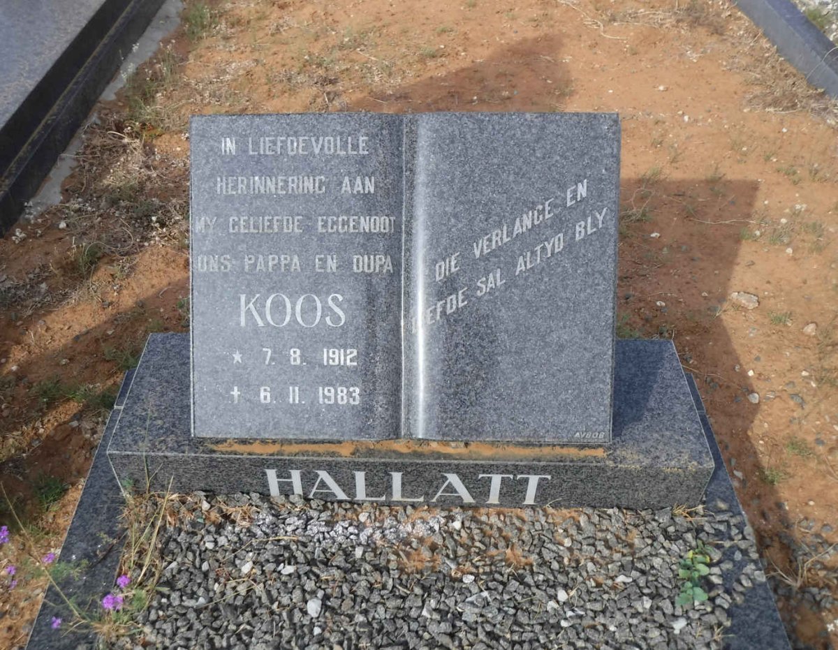 HALLATT Koos 1912-1983