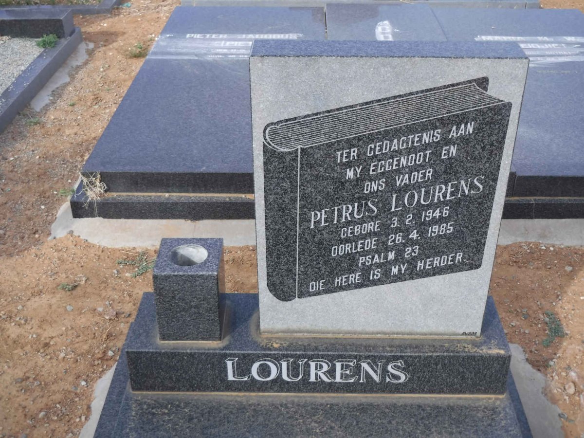 LOURENS Petrus 1946-1985