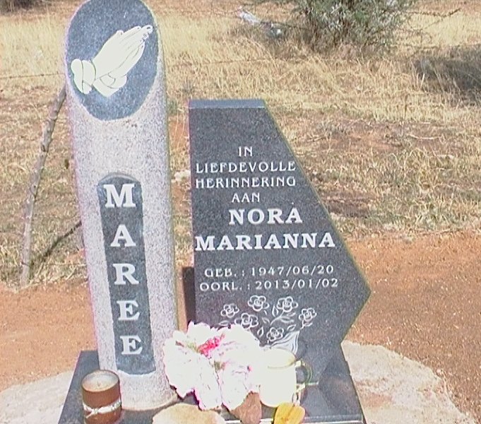 MAREE Nora Marianna 1947-2013