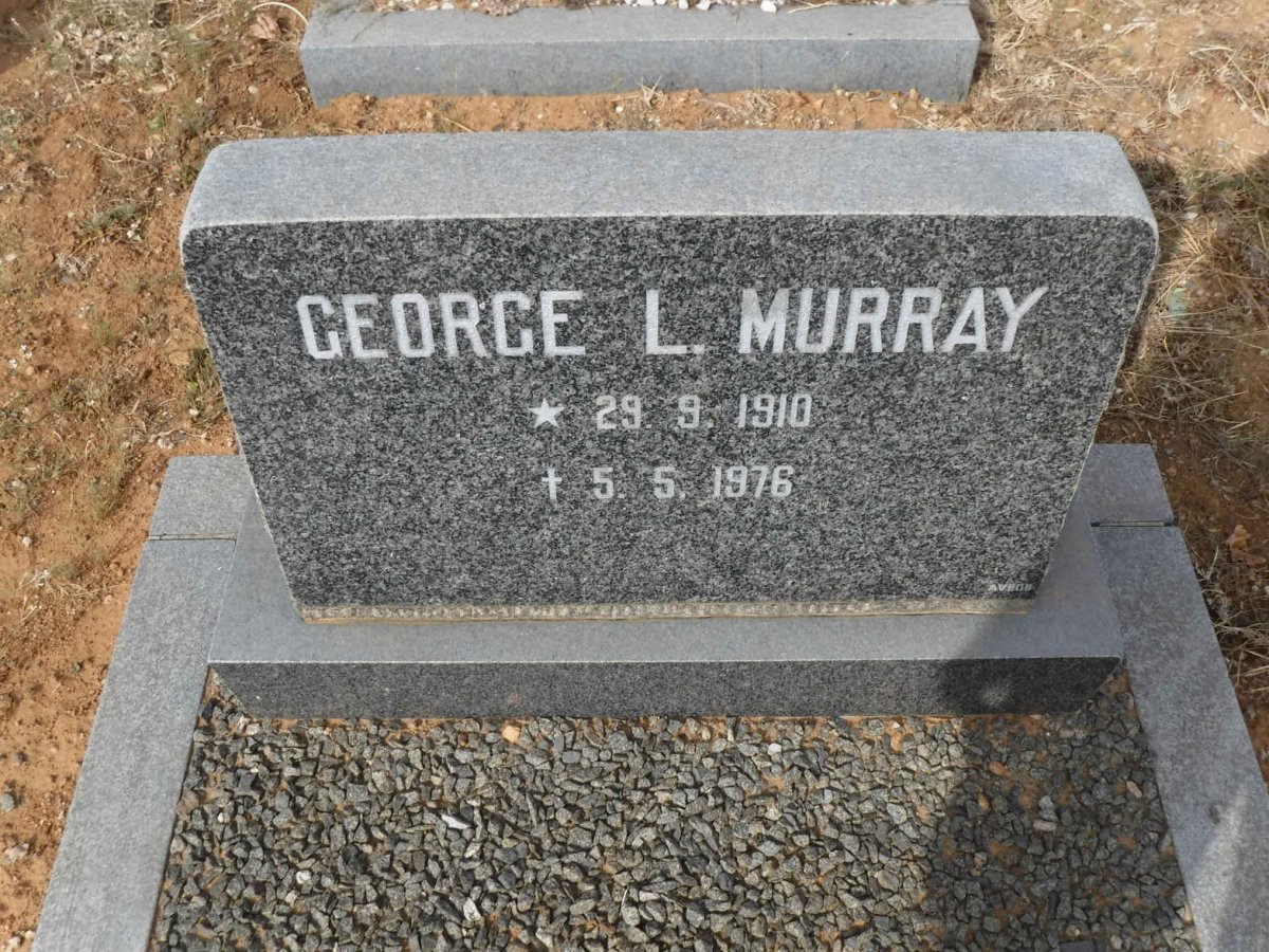 MURRAY George L. 1910-1976