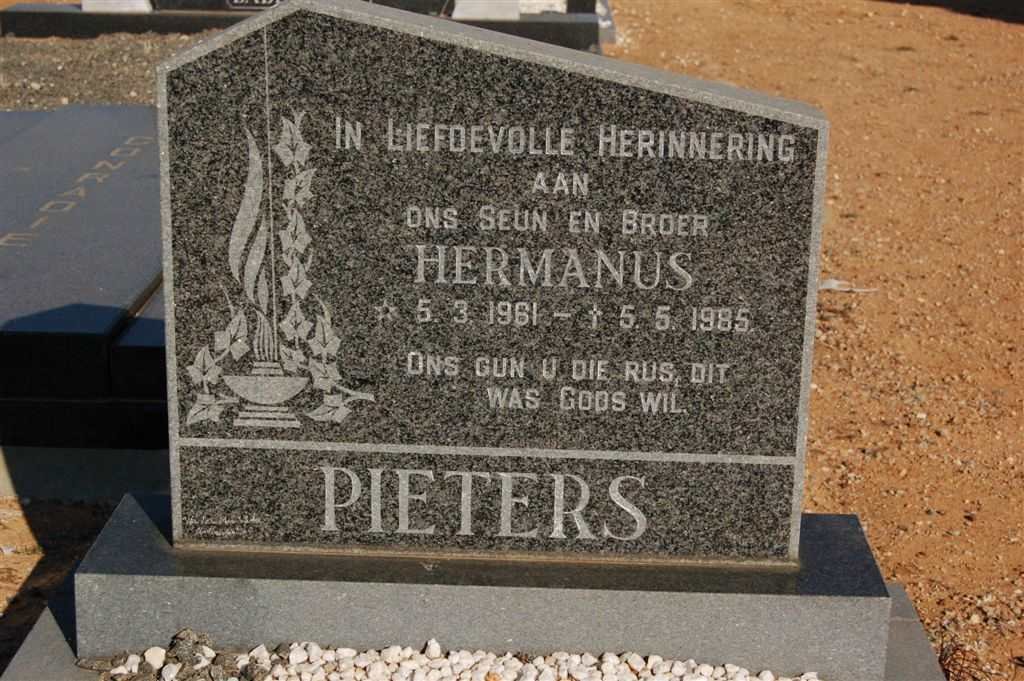 PIETERS Hermanus 1961-1985
