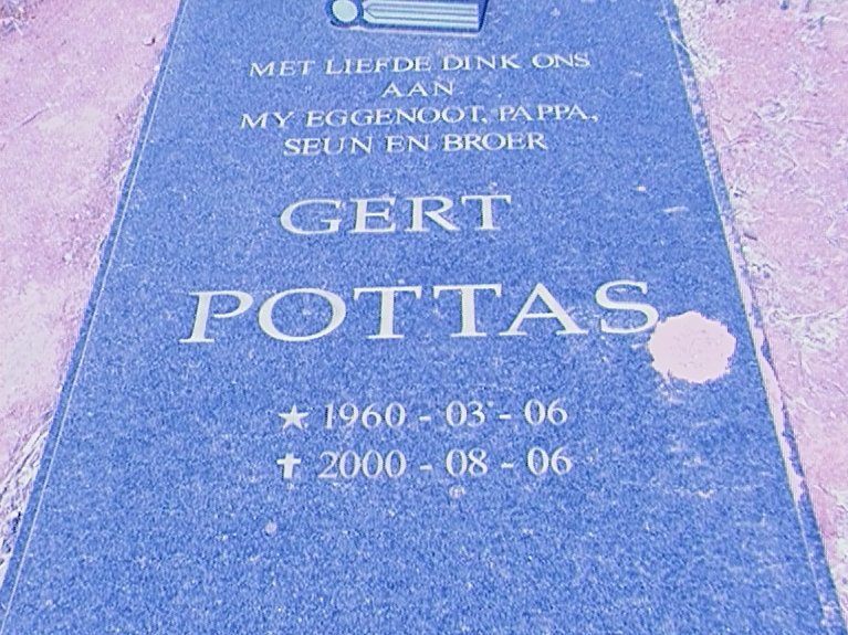 POTTAS Gert 1960-2000