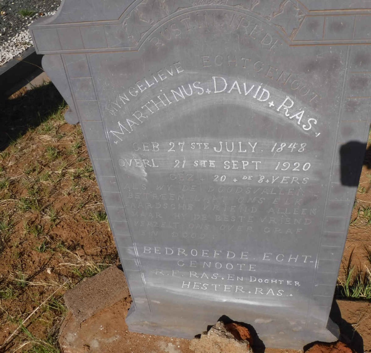 RAS Marthinus David 1848-1920