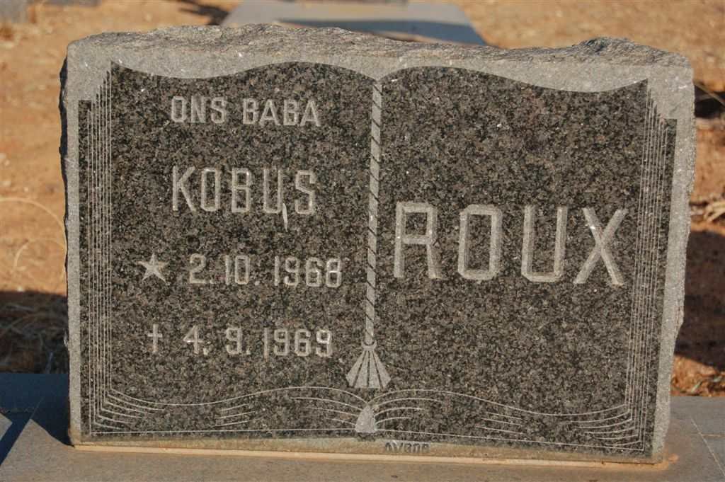 ROUX Kobus 1968-1969