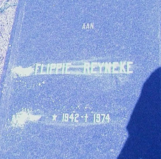 REYNEKE Flippie 1942-1974