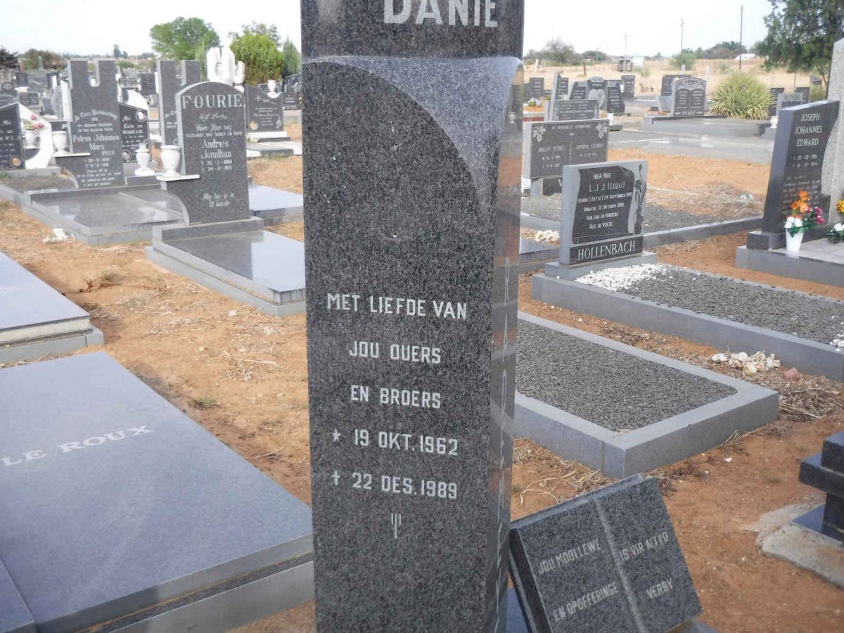RADEMEYER Danie 1962-1989