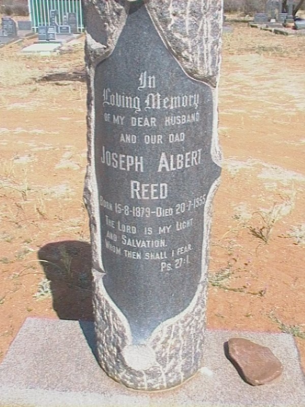 REED Joseph Albert 1879-1955