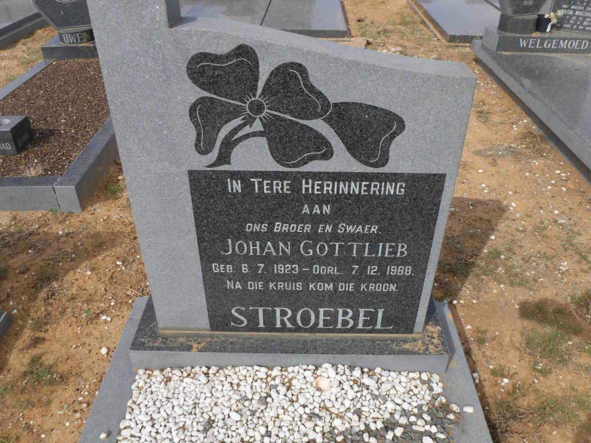 STROEBEL Johan Gottlieb 1923-1988