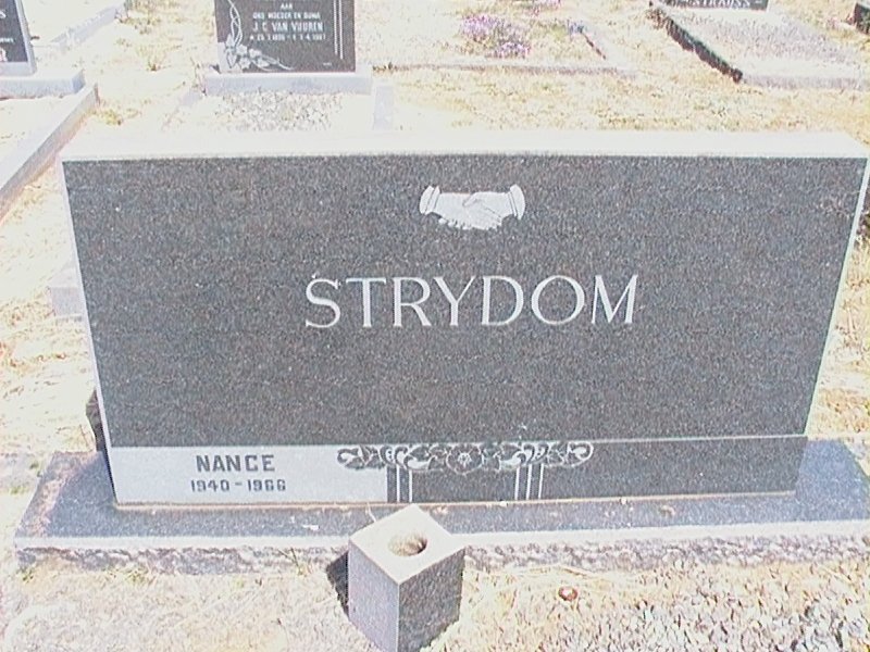 STRYDOM Nance 1940-1966