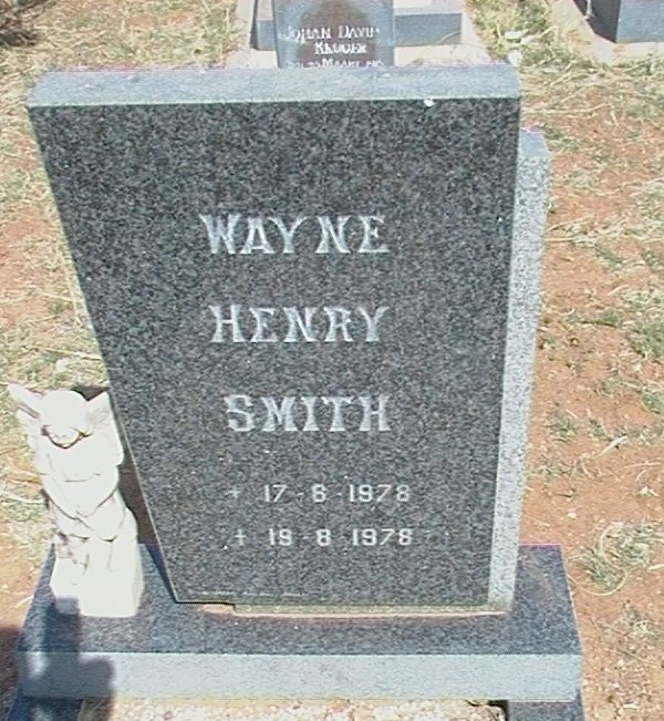 SMITH Wayne Henry 1978-1978