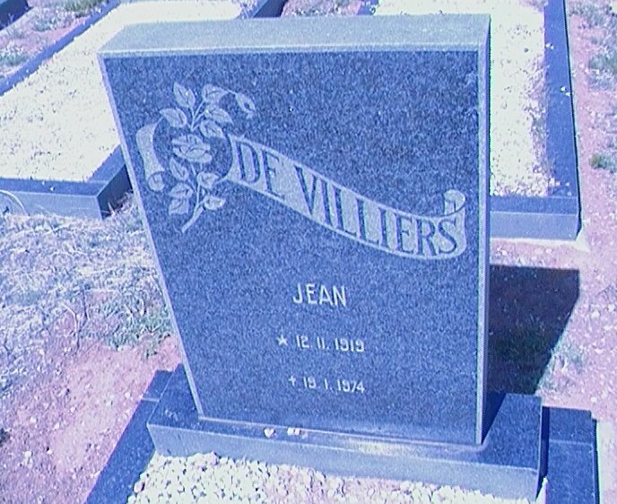 VILLIERS Jean, de 1919-1974