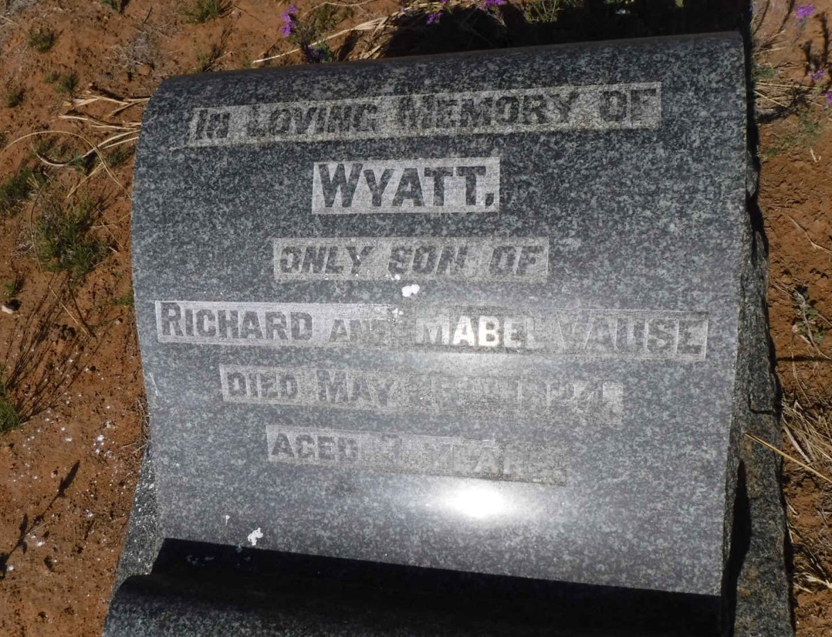 VAUSE Wyatt -1924