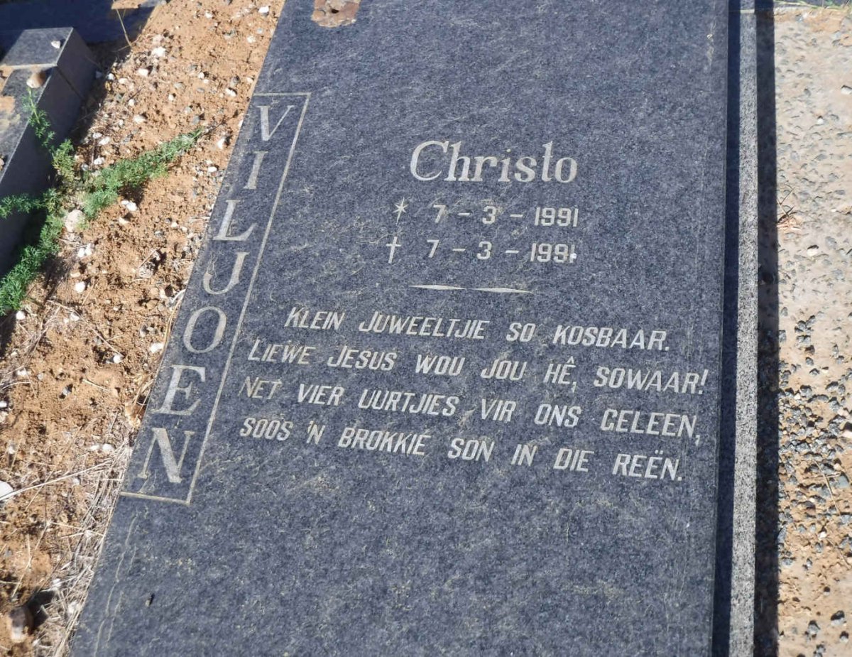 VILJOEN Christo 1991-1991