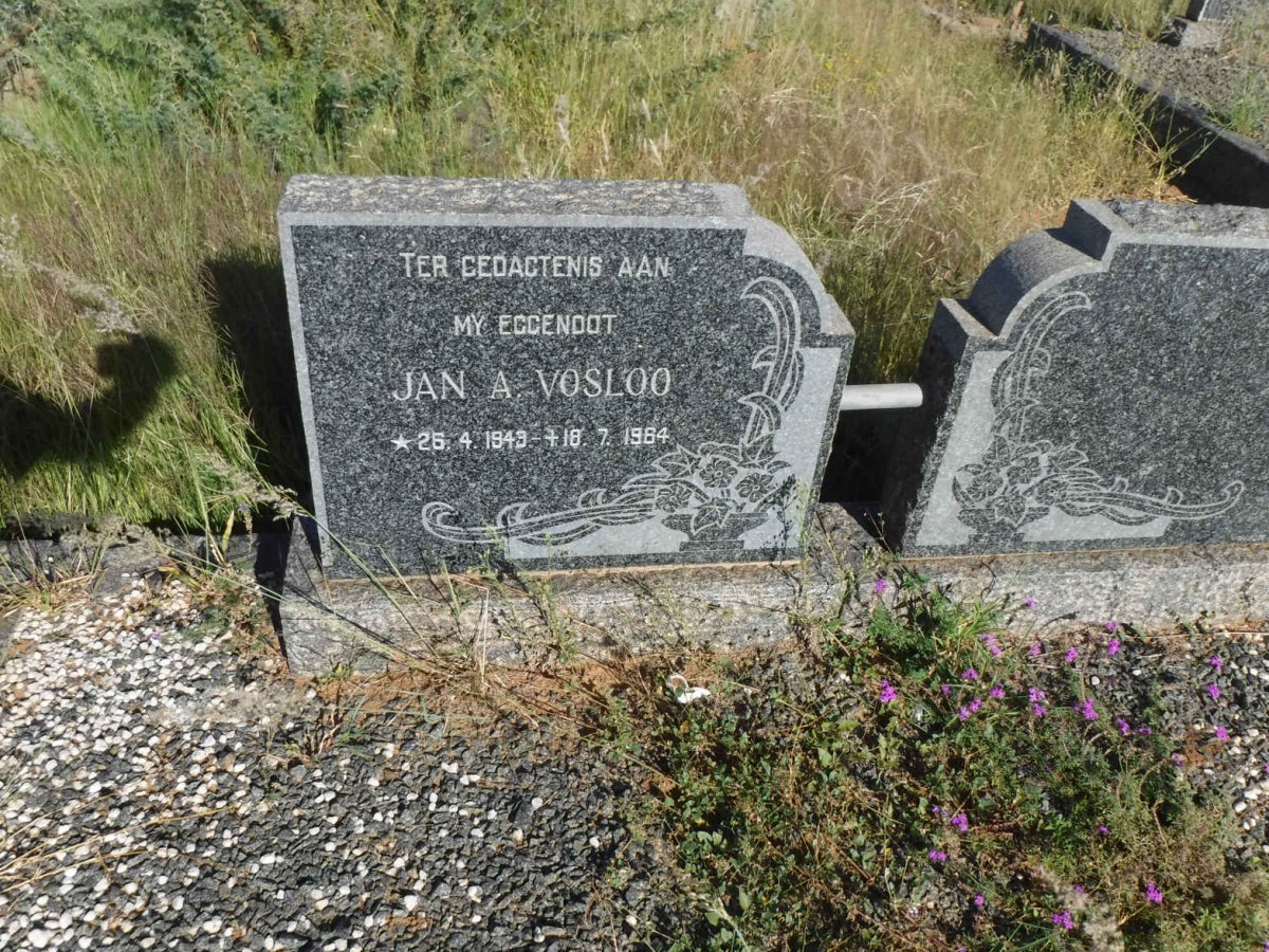 VOSLOO Jan A. 1943-1964