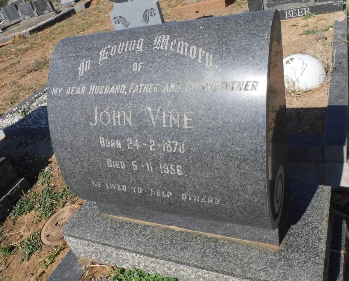 VINE John 1878-1956