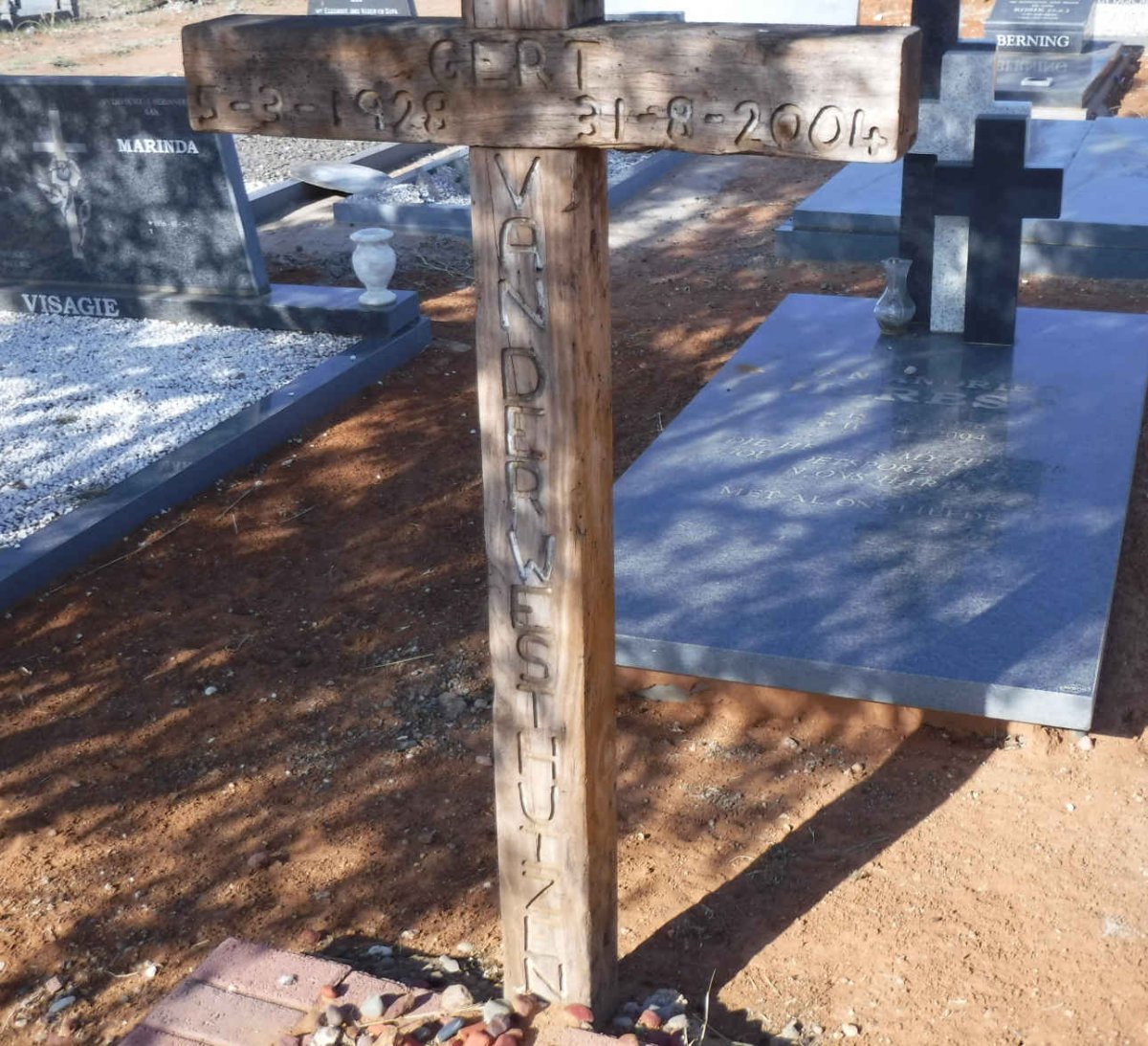 WESTHUIZEN Gert, van der 1928-2004