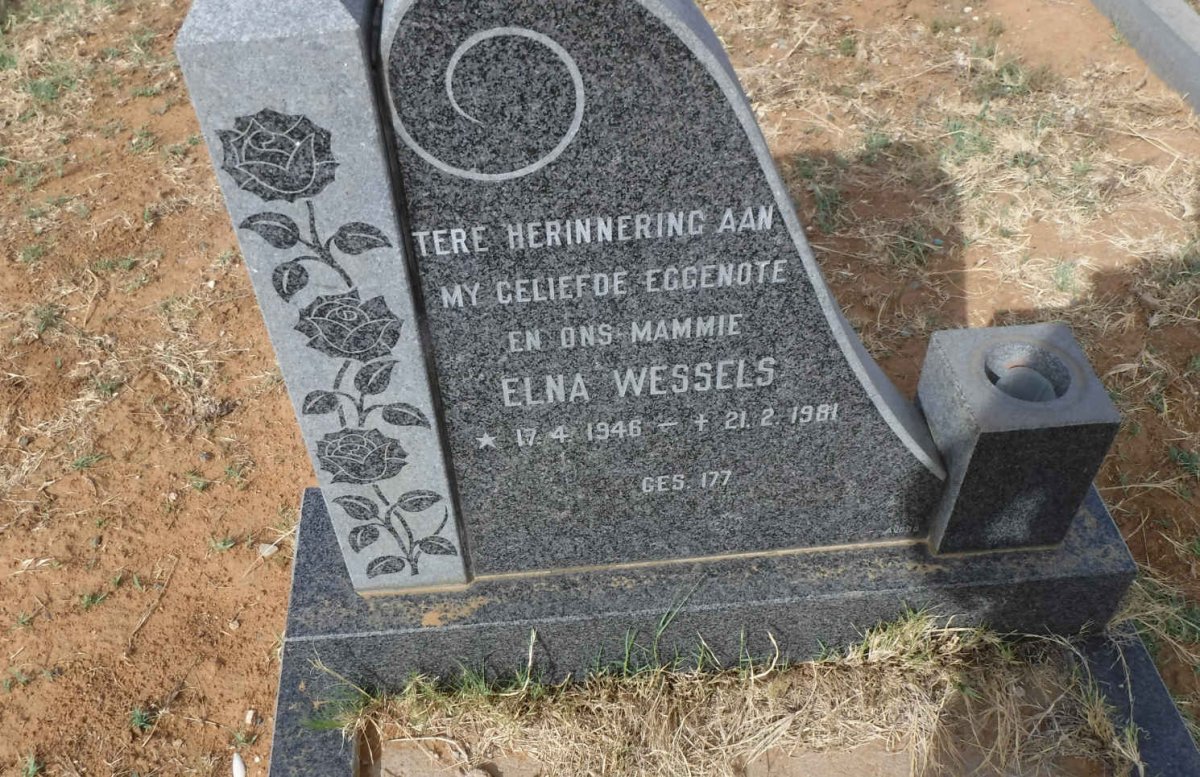 WESSELS Elna 1946-1981